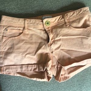 Orange/coral shorts